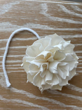 Load image into Gallery viewer, White Sola Flower
