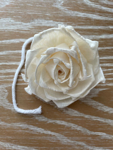 White Sola Flower
