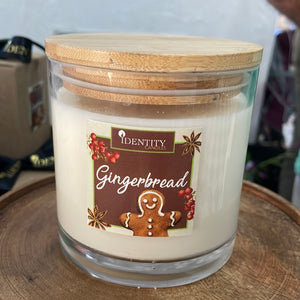 Large Gingerbread Soy Candle