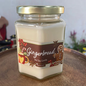 Gingerbread Soy Candle